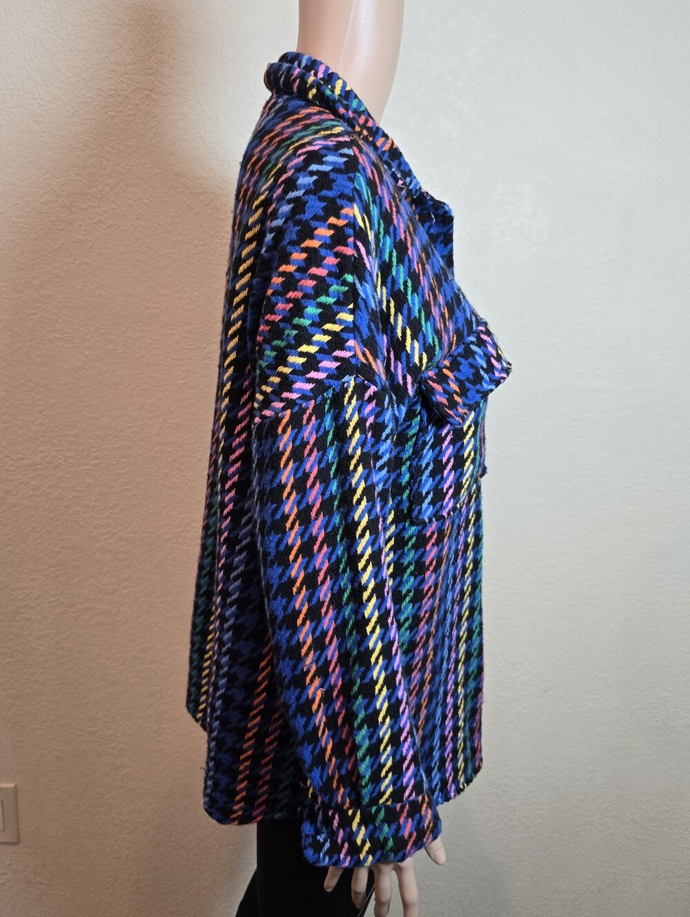 Unbranded Blue Jacket, Size M/L, Made in Italy, Wool Blend - Picture 8 of 10